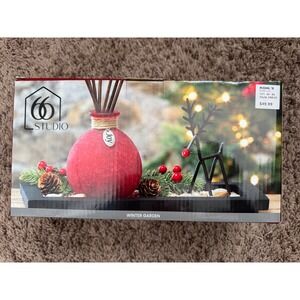 Studio 66 Blitzen Holiday Fragrance Tray Winter Garden‎ Reindeer Diffuser  New